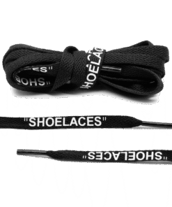 Sznurówki OFF White Laces Czarno-Białe